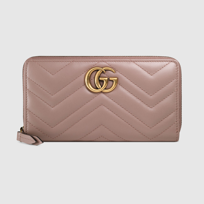 Gucci GG Marmont zip around wallet 443123 DRW1T 5729