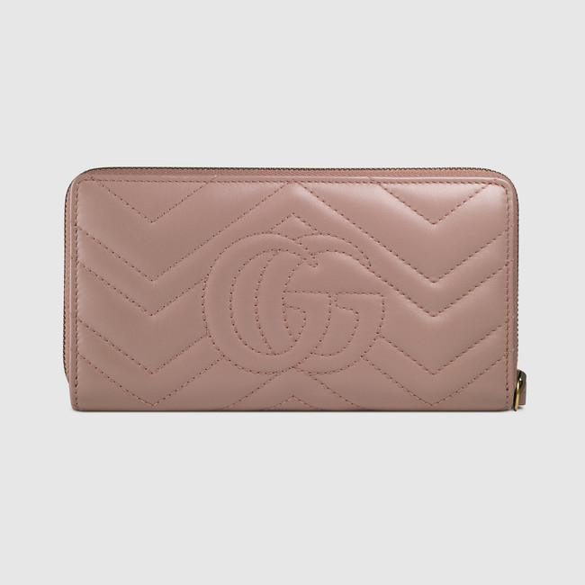 Gucci GG Marmont zip around wallet 443123 DRW1T 5729