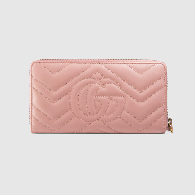 Gucci GG Marmont zip around wallet 443123 DRW1T 5909