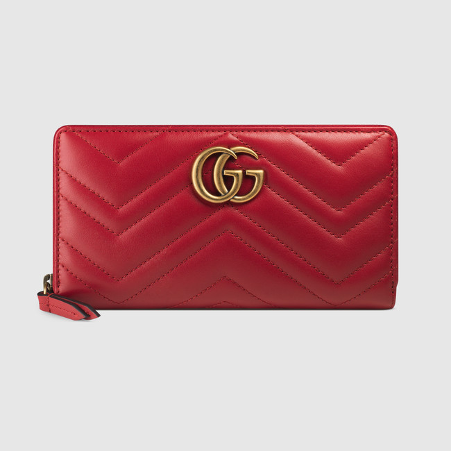 Gucci GG Marmont zip around wallet 443123 DRW1T 6433