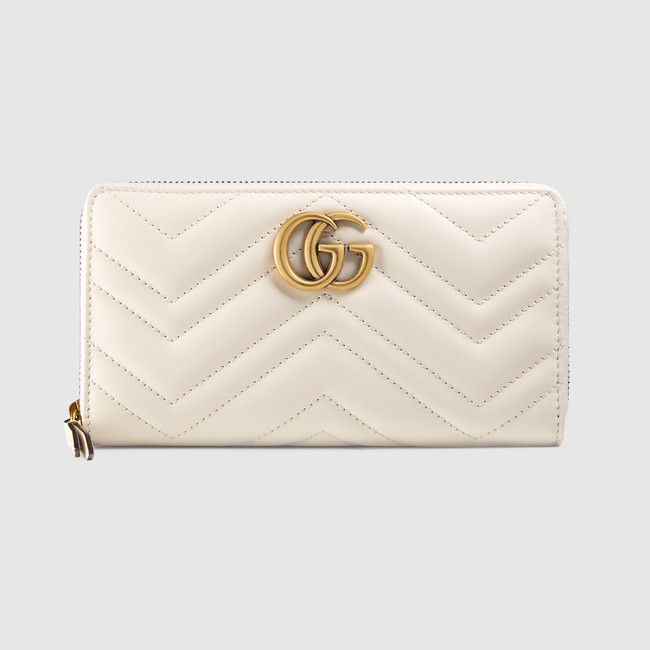 Gucci GG Marmont zip around wallet 443123 DRW1T 9022