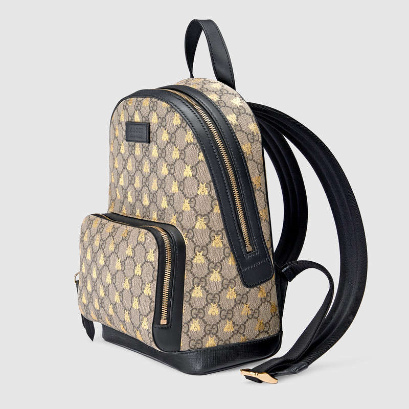 Gucci GG Supreme bees backpack 427042 9N0AG 8319