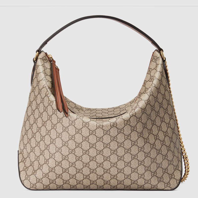 Gucci GG Supreme canvas hobo 477324 KHNKG 8534