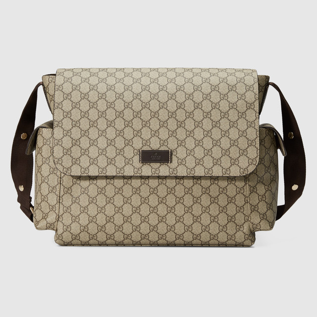 Gucci GG Supreme diaper bag 211131 KGDIG 8588