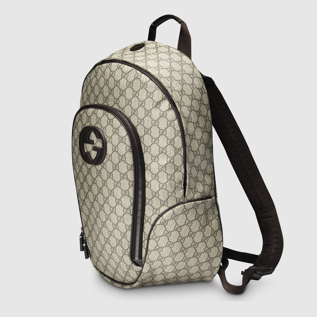 Gucci GG Supreme interlocking G backpack 223705 KGDAX 8588