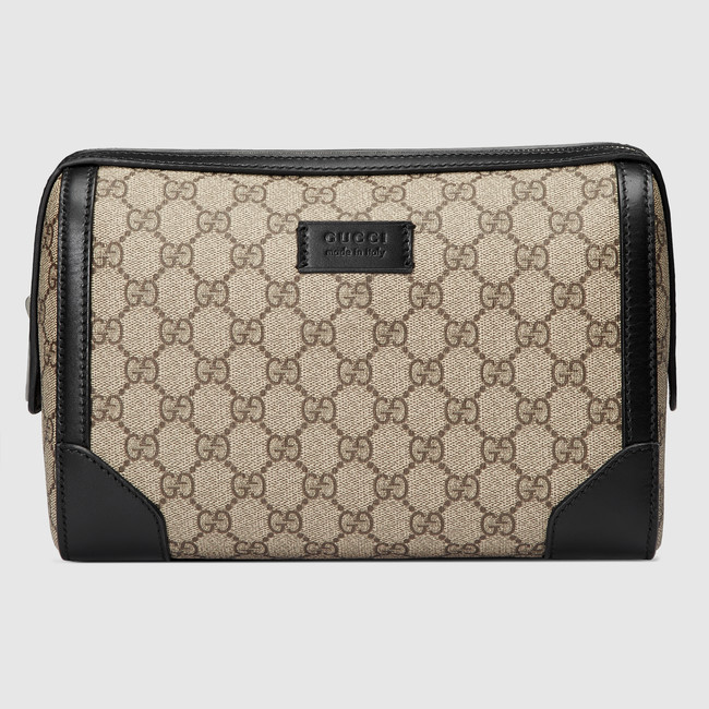 Gucci GG Supreme toiletry case 406394 KGDHN 9769