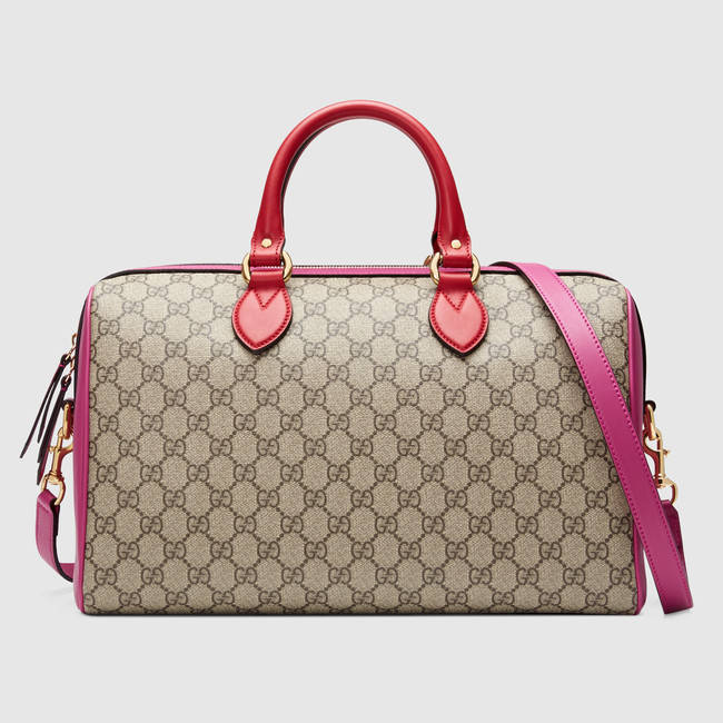 Gucci GG Supreme top handle bag 409527 KLQIG 9784