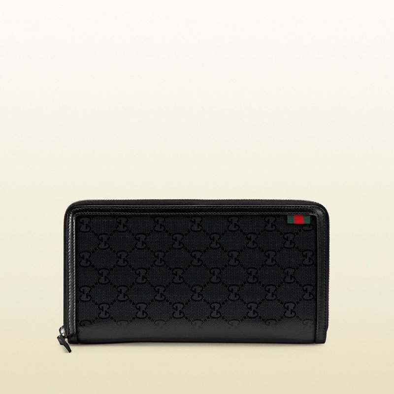 Gucci GG imprime card case travel document case