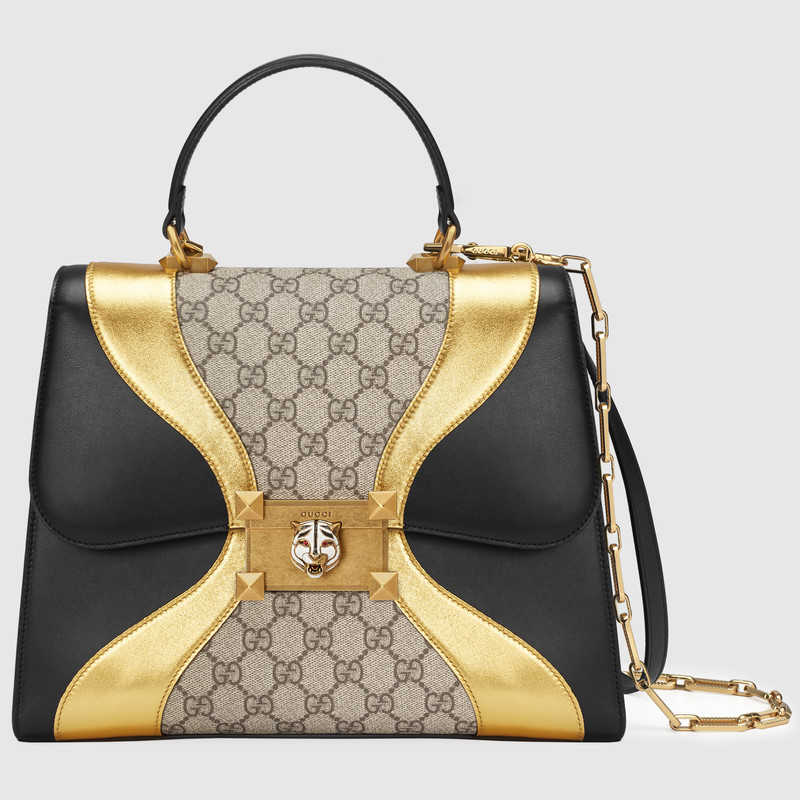 Gucci GG medium top handle bag 476435 DVUVX 8754