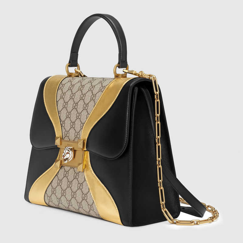 Gucci GG medium top handle bag 476435 DVUVX 8754