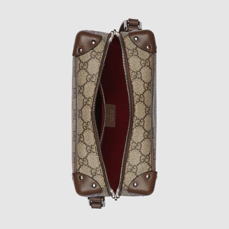 Gucci GG shoulder bag with leather details 626363 92TDN 8358