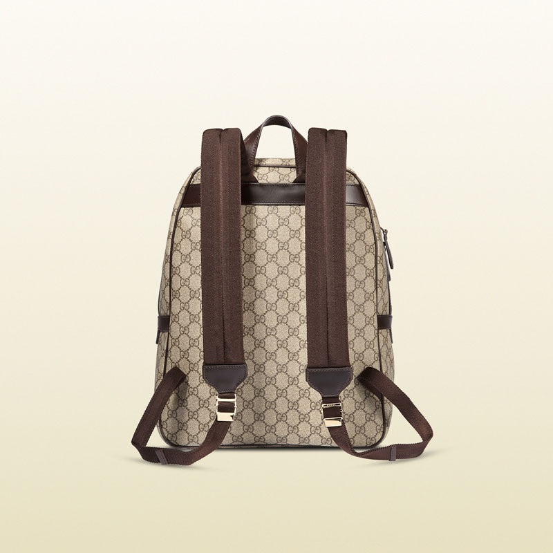 Gucci GG supreme canvas zip backpack 359262 KGDIA 8588