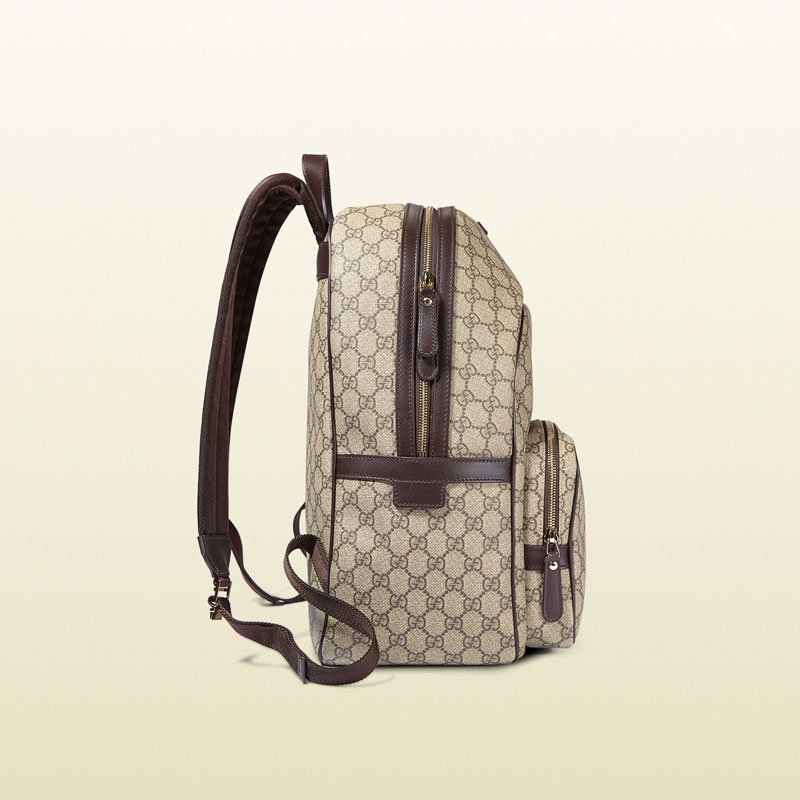 Gucci GG supreme canvas zip backpack 359262 KGDIA 8588