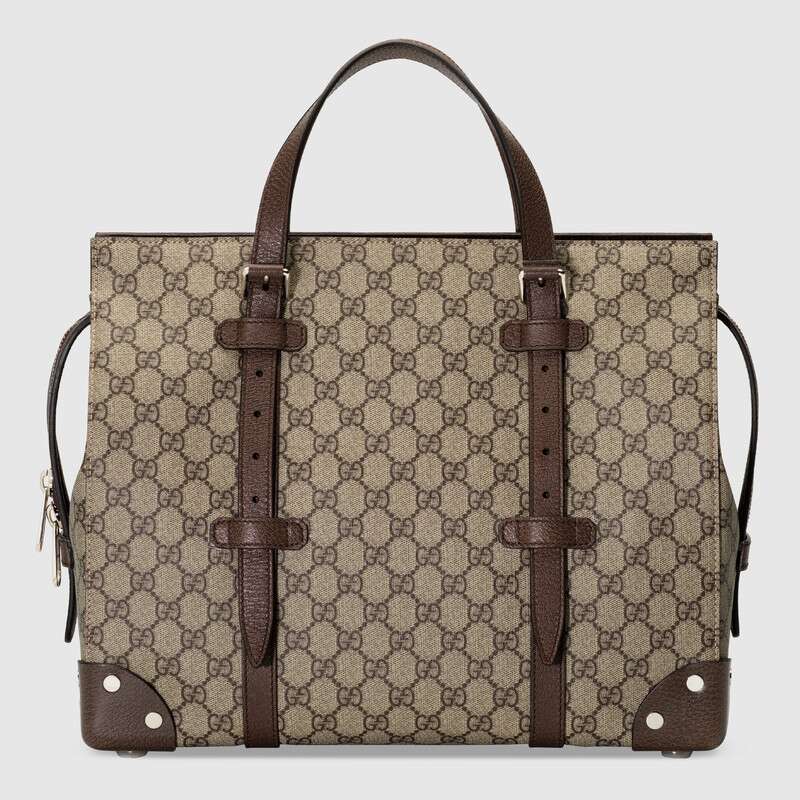 Gucci GG tote bag with leather details 626356 92TDN 8358