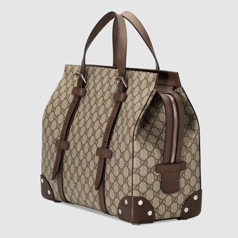 Gucci GG tote bag with leather details 626356 92TDN 8358