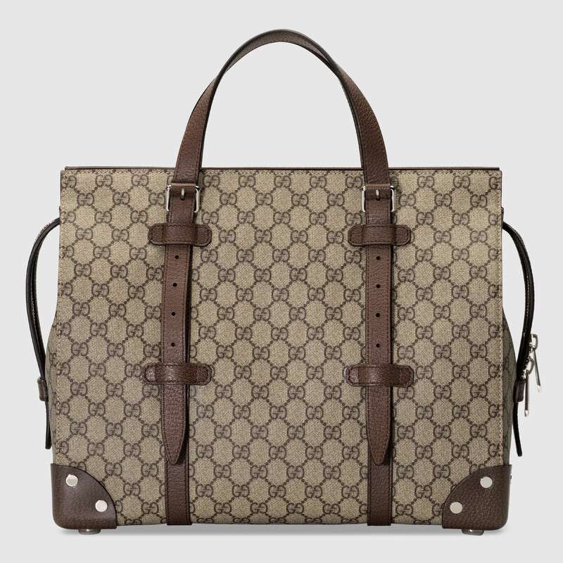 Gucci GG tote bag with leather details 626356 92TDN 8358