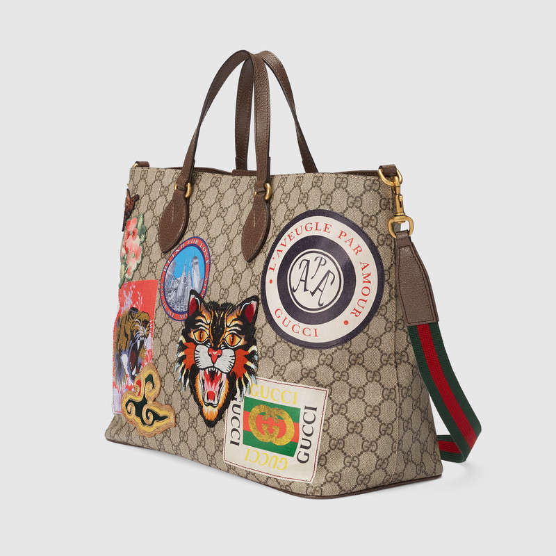 Gucci Gucci Courrier soft GG Supreme tote 474085 K9RNT 8967