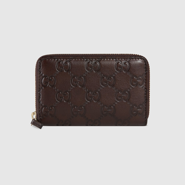 Gucci Guccissima card case 255452 AA61G 2019