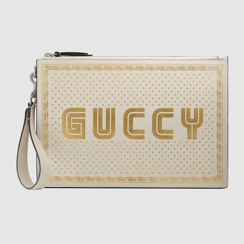 Gucci Guccy leather pouch 510489 0GUTN 8711