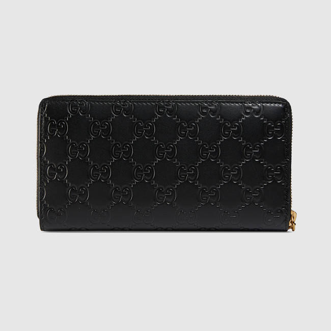 Gucci Icon Gucci Signature wallet 409342 CWC1G 1000