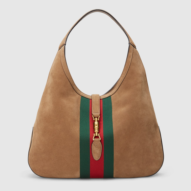 Gucci Jackie Soft Suede Hobo 362968 CEMIT 2877