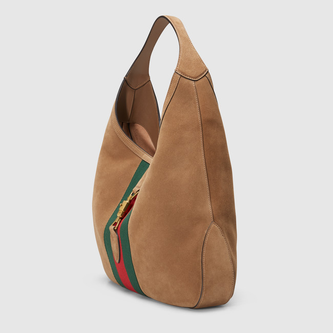 Gucci Jackie Soft Suede Hobo 362968 CEMIT 2877