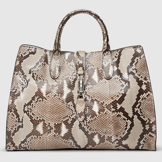 Gucci Jackie Soft python top handle bag 362970 EKN0N 9535