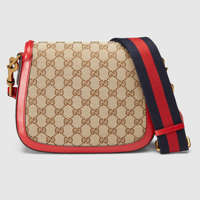 Gucci Lady Web Original GG shoulder bag 383848 KQWQT 9681