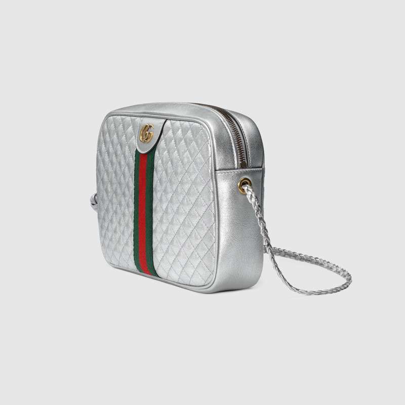 Gucci Laminated leather small shoulder bag 541051 0U12T 8562