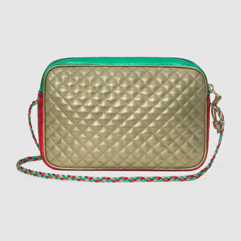 Gucci Laminated leather small shoulder bag 541061 0U14X 3862