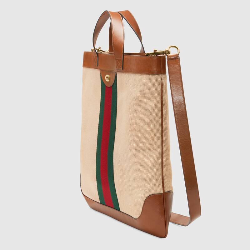 Gucci Large vintage canvas tote 575067 98BFG 9686