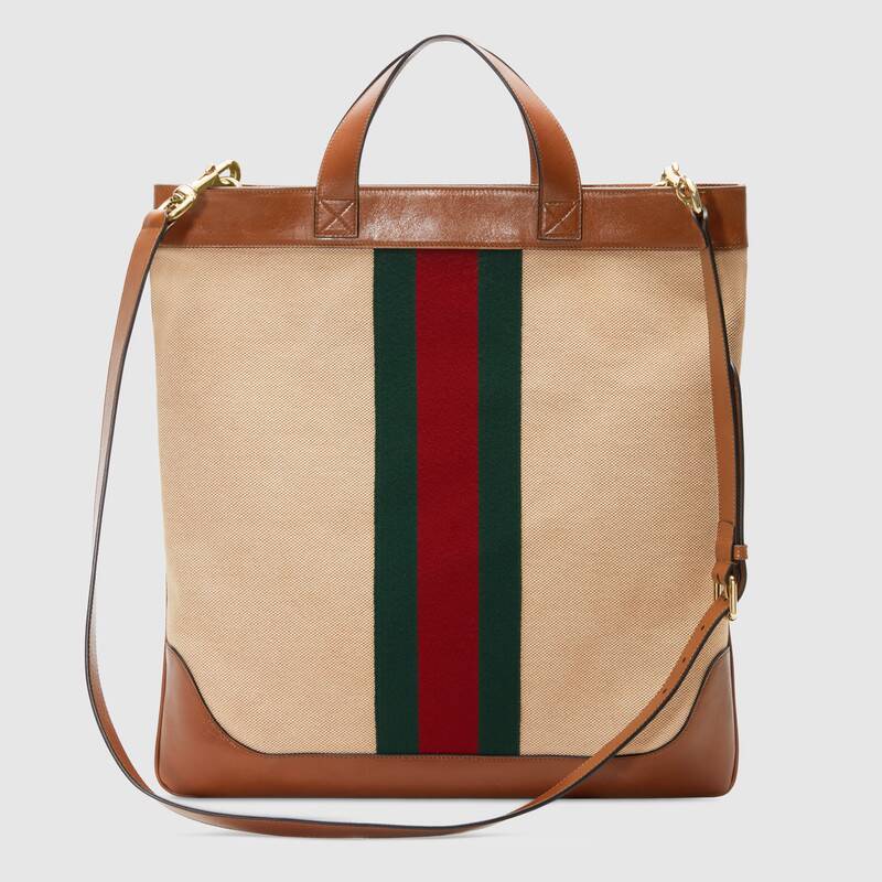 Gucci Large vintage canvas tote 575067 98BFG 9686