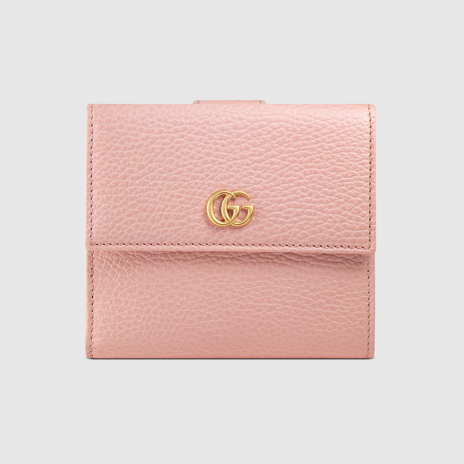 Gucci Leather french flap wallet 456122 CAO0G 5909