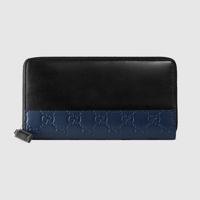 Gucci Leather zip around wallet 408839 CWD3N 1070