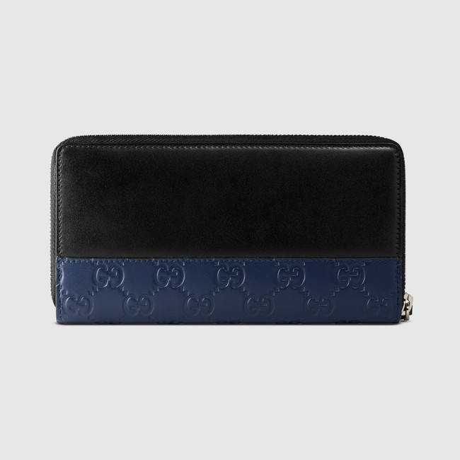 Gucci Leather zip around wallet 408839 CWD3N 1070