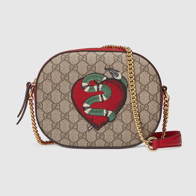 Gucci Limited Edition GG Supreme mini chain bag 409535 K8KCG 9789