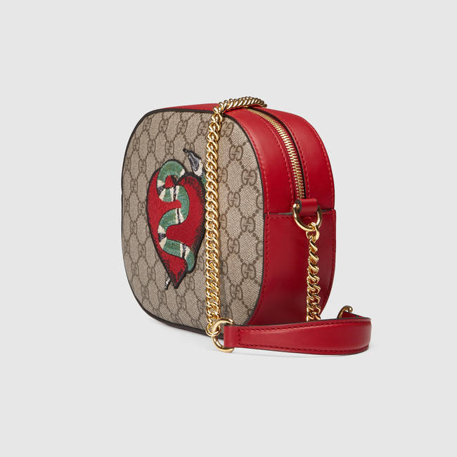 Gucci Limited Edition GG Supreme mini chain bag 409535 K8KCG 9789