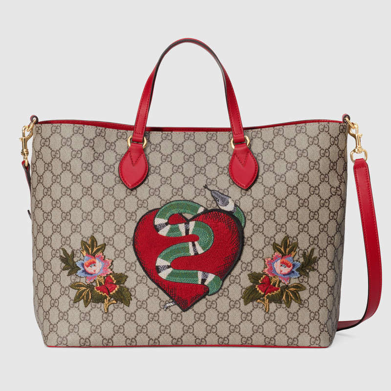 Gucci Limited Edition soft GG Supreme tote 453705 K5IQG 9789