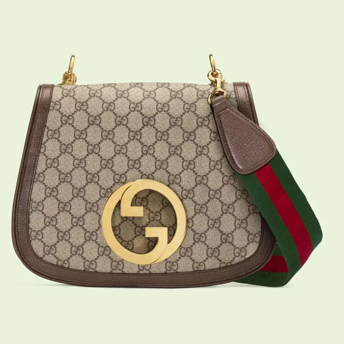 Gucci Medium shoulder bag with round Interlocking G 699210 96IWG 8745