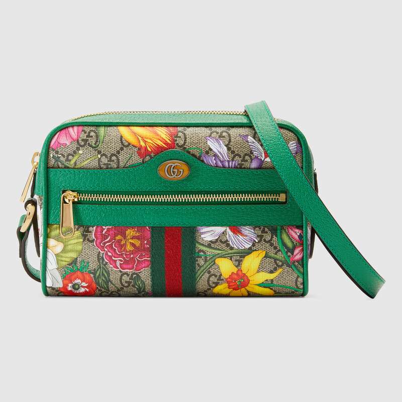 Gucci Online Exclusive Ophidia GG Flora mini bag 517350 92YBE 8709