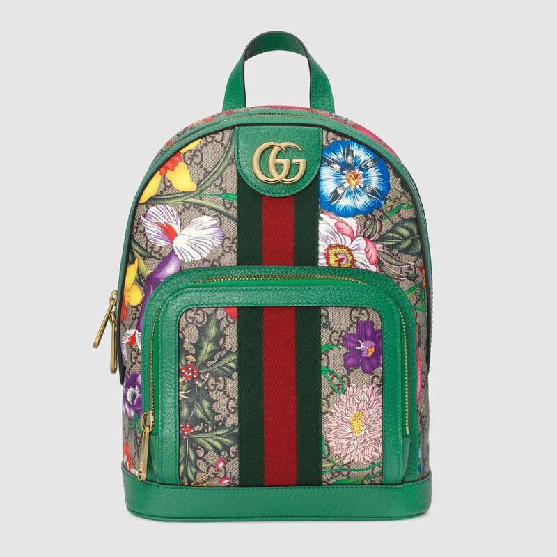 Gucci Online Exclusive Ophidia GG Flora small backpack 547965 HV8DE 8707