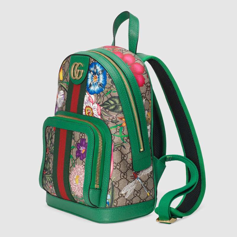 Gucci Online Exclusive Ophidia GG Flora small backpack 547965 HV8DE 8707