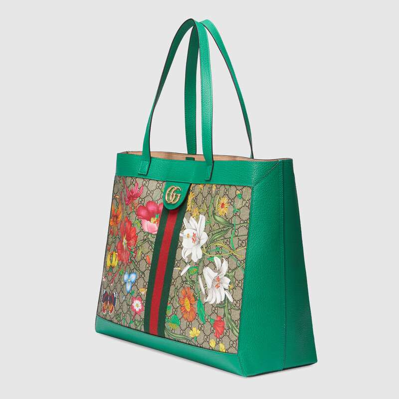 Gucci Ophidia GG Flora medium tote 547947 HWHAE 8709