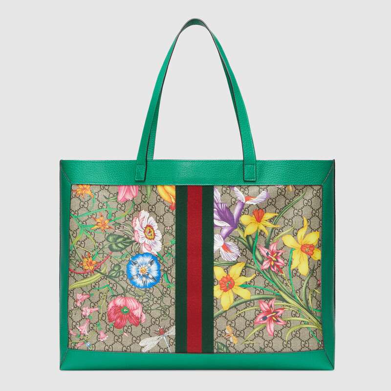 Gucci Ophidia GG Flora medium tote 547947 HWHAE 8709