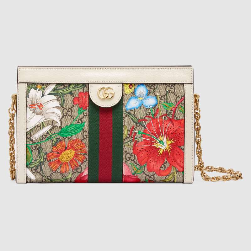 Gucci Ophidia GG Flora small shoulder bag 503877 HV8AC 9759