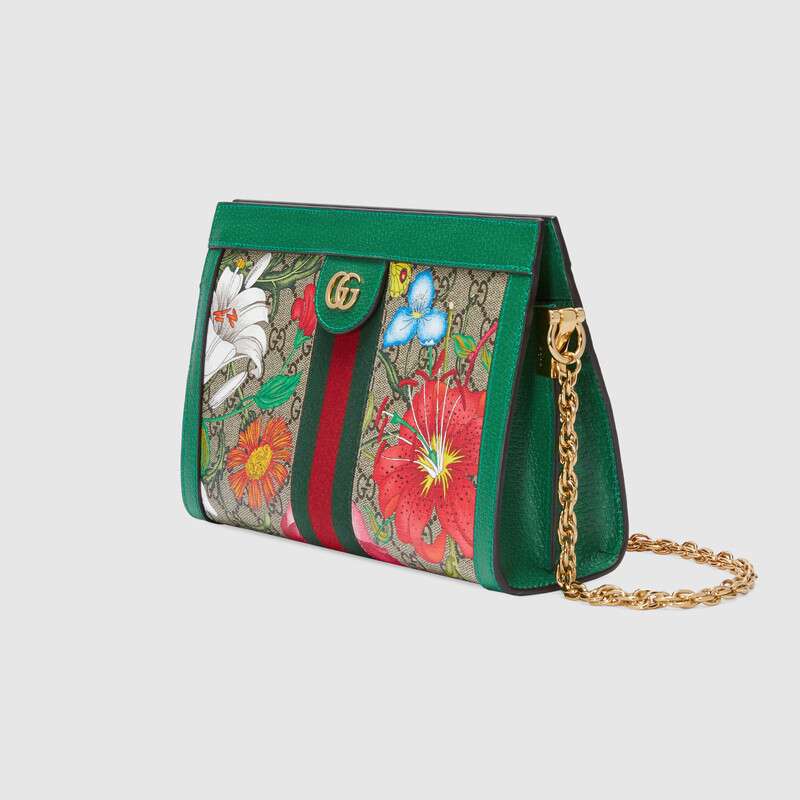 Gucci Ophidia GG Flora small shoulder bag 503877 HV8AE 8709