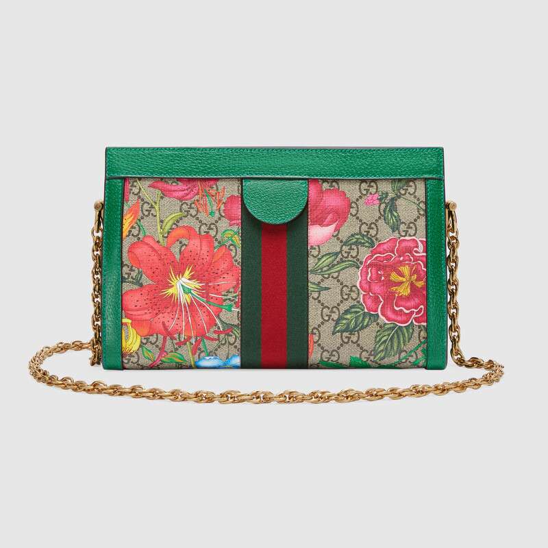 Gucci Ophidia GG Flora small shoulder bag 503877 HV8AE 8709