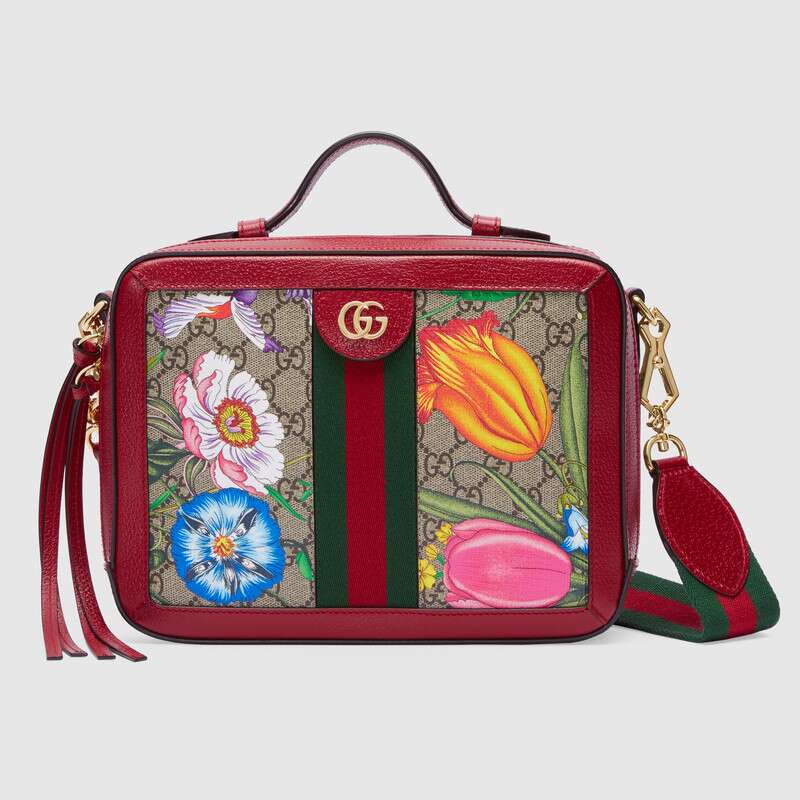 Gucci Ophidia GG Flora small shoulder bag 550622 HV8AC 8722