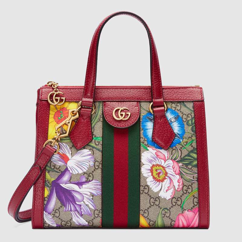 Gucci Ophidia GG Flora small tote bag 547551 HV8AC 8722