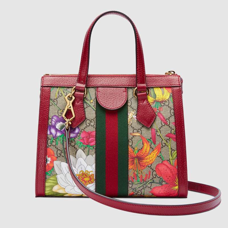 Gucci Ophidia GG Flora small tote bag 547551 HV8AC 8722